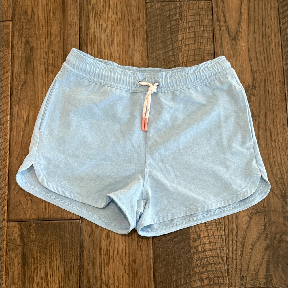 Vineyard Vines Girls’ Light Blue Shorts, Size M/10-12